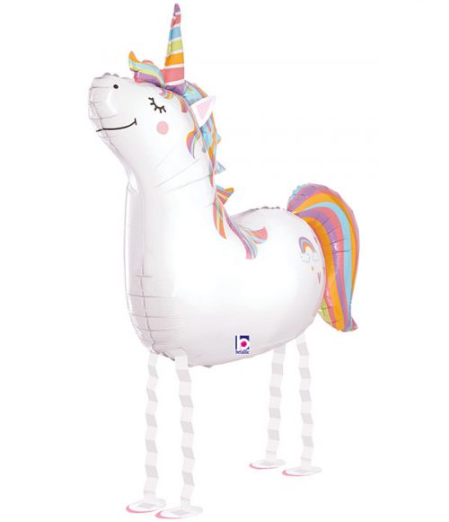 Globo andarín unicornio 106cm