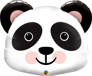 Globo metálico Panda