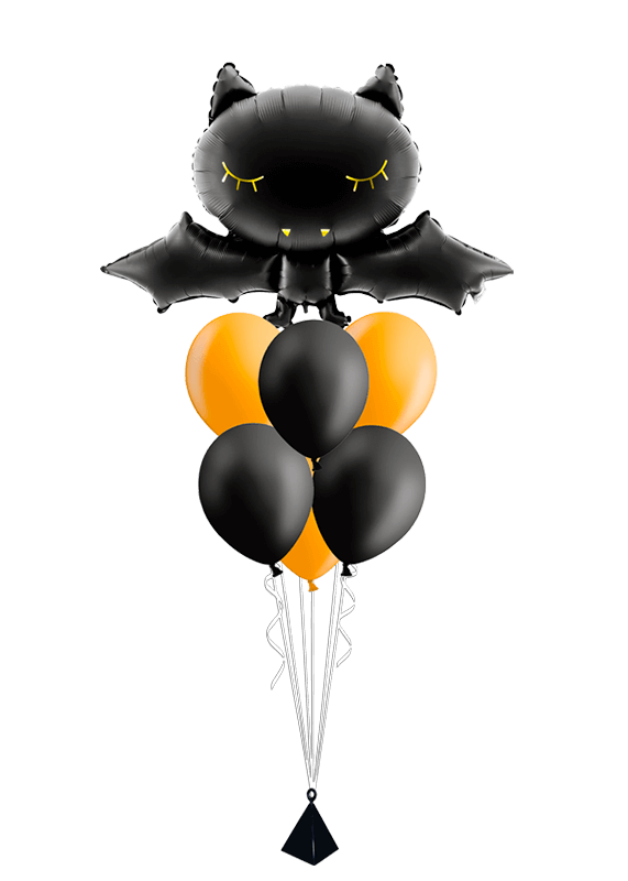 de globos Murciélago Halloween - Globofiesta