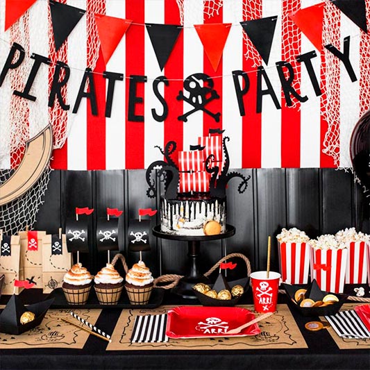 Decoración fiesta Pirata