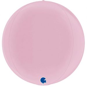 globo metalico esfera rosa