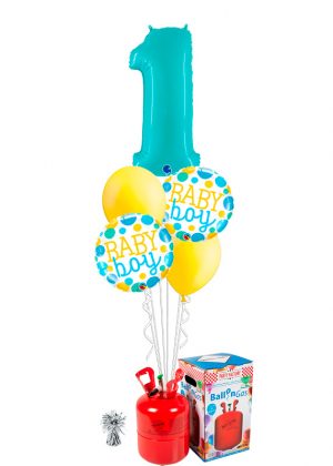 Bombona Botella de helio desechable para 30 globos de 23cm✓ por sólo 34,07  €. Tienda Online. Envío en 24h. . ✓.  Artículos de decoración para Fiestas.