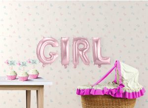 Pack letras GIRL 36 cms.