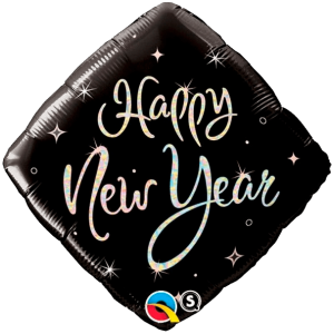 Globo metálico Happy New Year