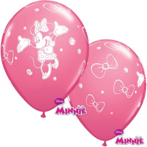 Globo Minnie Mouse Disney rosa