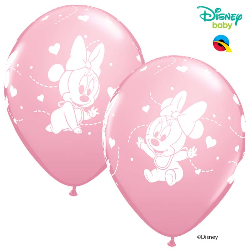 Globo Minnie Mouse Baby Disney rosa