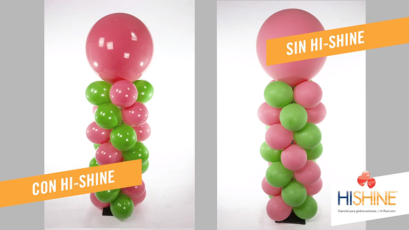 Glodisa - 😍🎈¡Para prolongar el brillo de tus globos! 🎈😍 Hi-Shine  abrillantador de globos, es un spray que hará que tus globos de látex se  mantengan brillantes por mucho más tiempo. 🎈