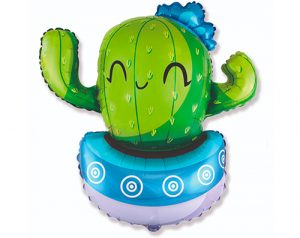 Globo Cactus azul