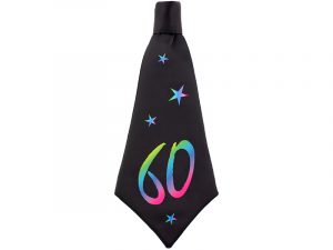 Corbata de cumpleaños 60